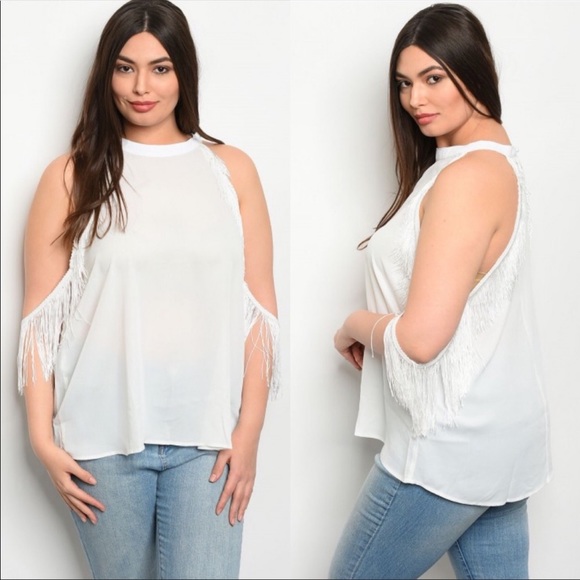 Womens plus size  cold shoulder top 1x 2x - Picture 2 of 3